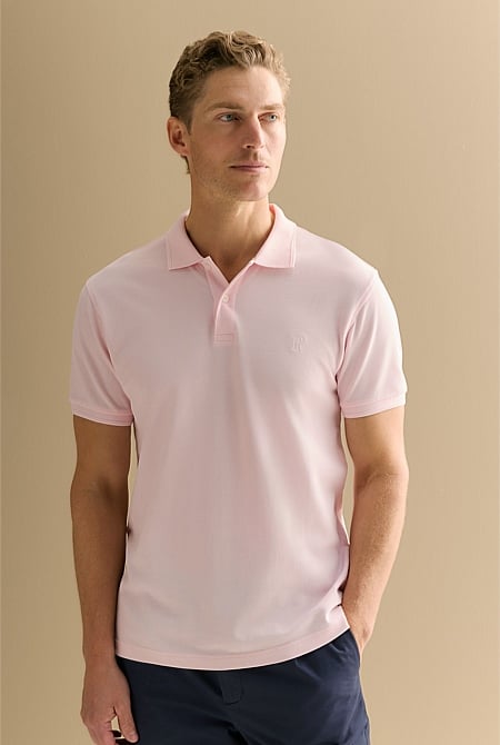 Classic Pique Monogram Polo