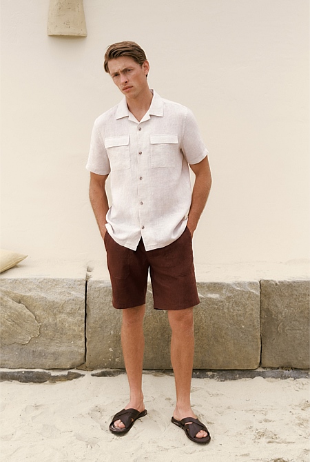 Cotton Twill Chino Short