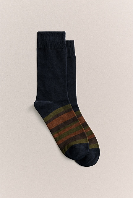 Bold Stripe Sock