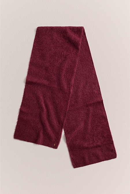 Brushed Alpaca Scarf