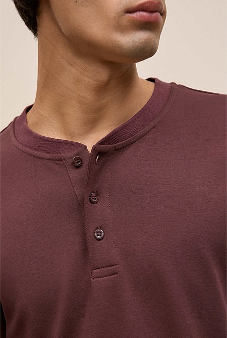 Cotton Henley Cotton Henley