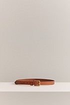 Leather Slim Belt