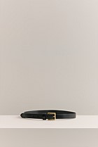 Leather Slim Belt