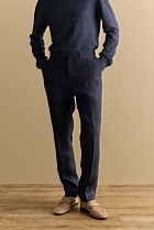 Regular Fit Belgian Linen Pant