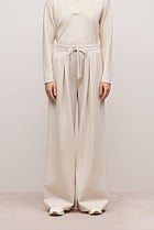 Ponte Drawcord Wide Leg Pant