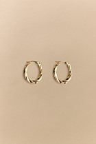 Era Twist Hoop Earrings