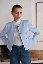 Italian Cord Button Front Jacket