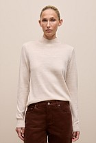 Merino Mock Neck