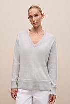 Cashmere Relaxed V-Neck