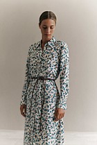 Liora Floral Belted Dress