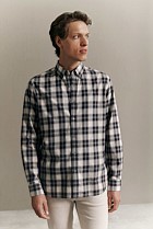 Ombre Check Shirt