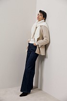 Italian Wool Blend Flecked Blazer