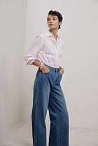 Poplin Twin Stripe Shirt
