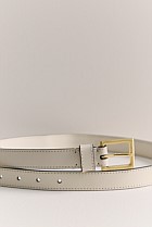 Leather Slim Belt