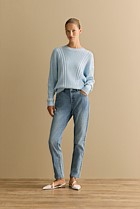 Australian Cotton Blend Boyfriend Jean