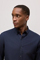 Regular Fit Cotton Monogram Oxford Shirt