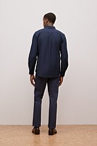 Regular Fit Cotton Monogram Oxford Shirt