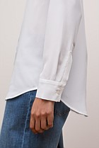 Silk Concealed Placket Shirt