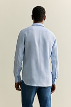 Tailored Fit Delave Linen Long Sleeved Shirt