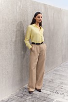 Tailored Wide Leg Pant