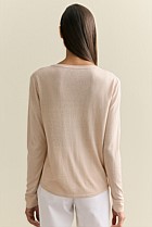 Silk Linen Luxury Blend Relaxed Knit