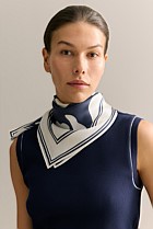 Silk Twill Palm Neckerchief