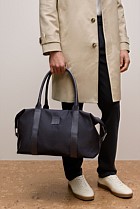 Terra Leather Trimmed Travel Bag