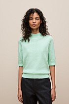 Boucle Mock Neck