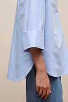 Yarn Dyed Cotton Poplin Half Sleeve Shirt