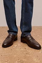 Umber Saddle Loafer