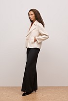 Silk Concealed Placket Shirt