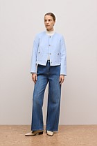 Italian Cord Button Front Jacket