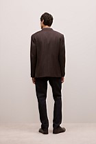 Italian Wool Check Blazer
