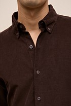 Regular Fit Cord Shirt