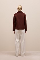 Double Faced Wool Peacoat