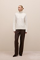 Merino Cable Rollneck