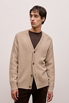 Merino Cable Detail Cardigan