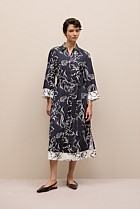 Iluna Spliced Shirt Dress