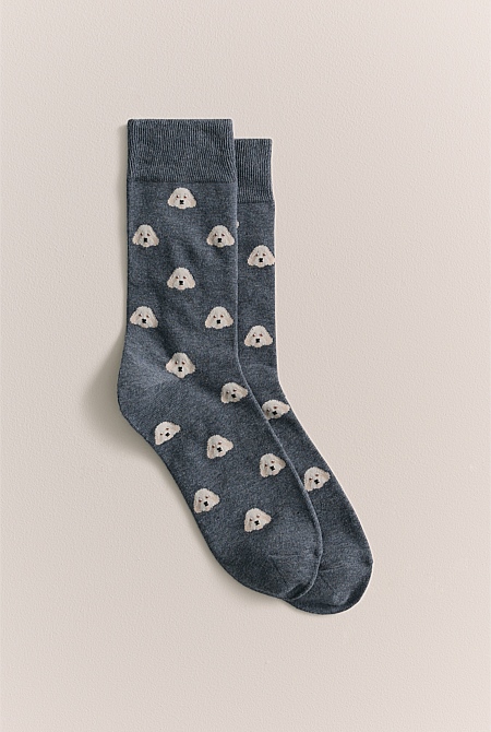 Cavoodle Crew Sock