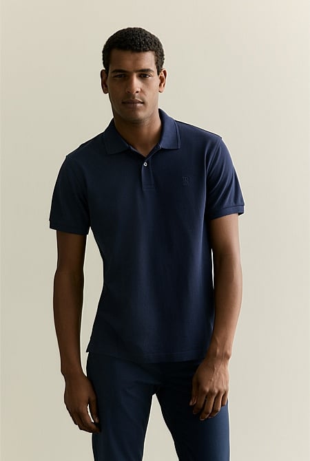 Classic Pique Monogram Polo