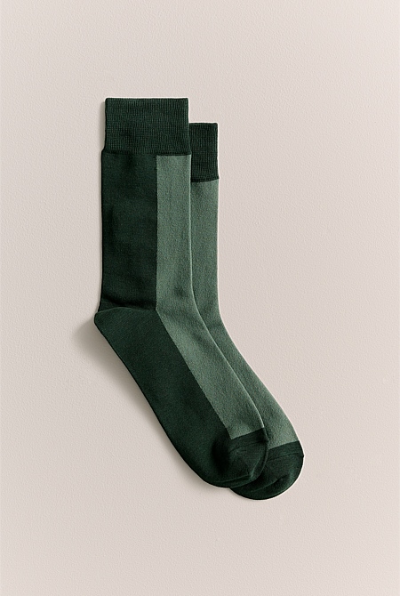 Colourblock Crew Sock