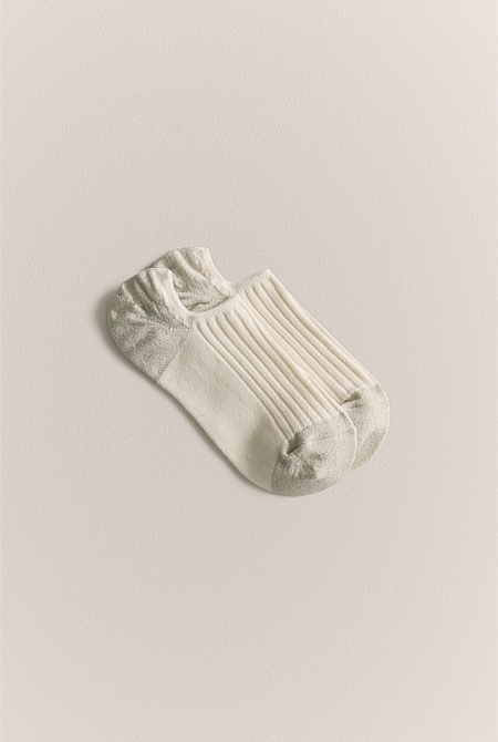 Ribbed Low Cut Sock