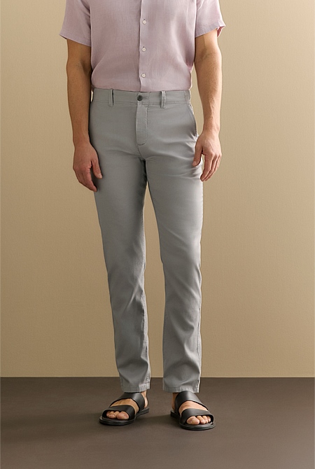 Stretch Cotton Dobby Pant