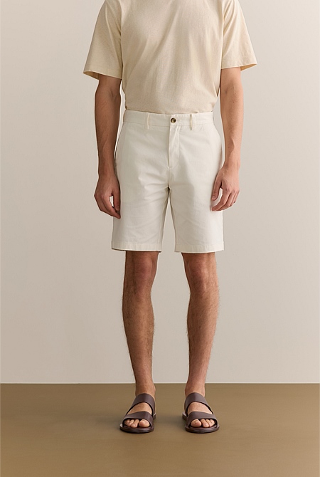 Cotton Twill Chino Short