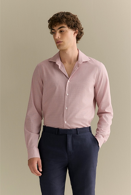 Tailored Fit Cotton Career Shirt