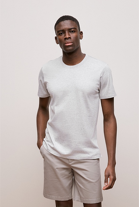 Cotton Marle Crew T-shirt