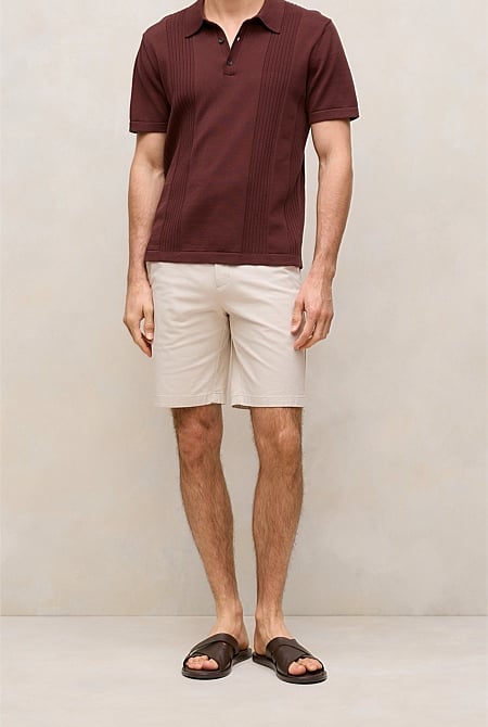 Cotton Twill Chino Short