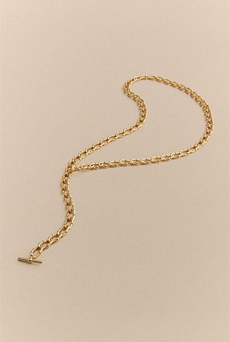 Signature Link Chain Belt