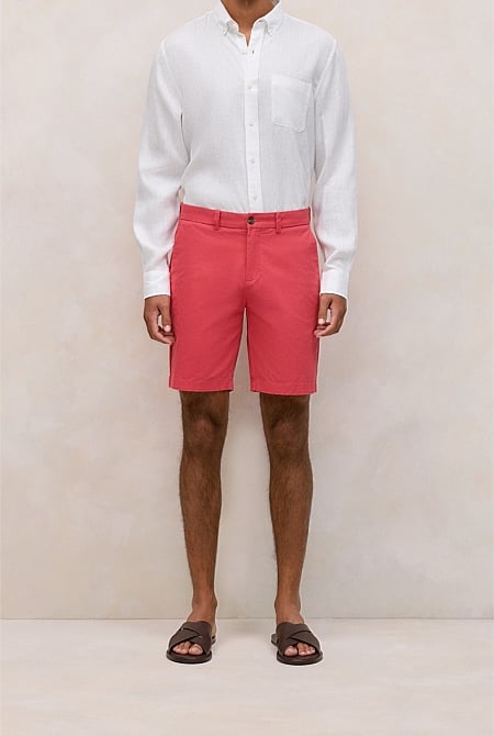 Cotton Twill Chino Short