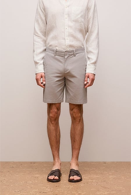 Cotton Twill Chino Short